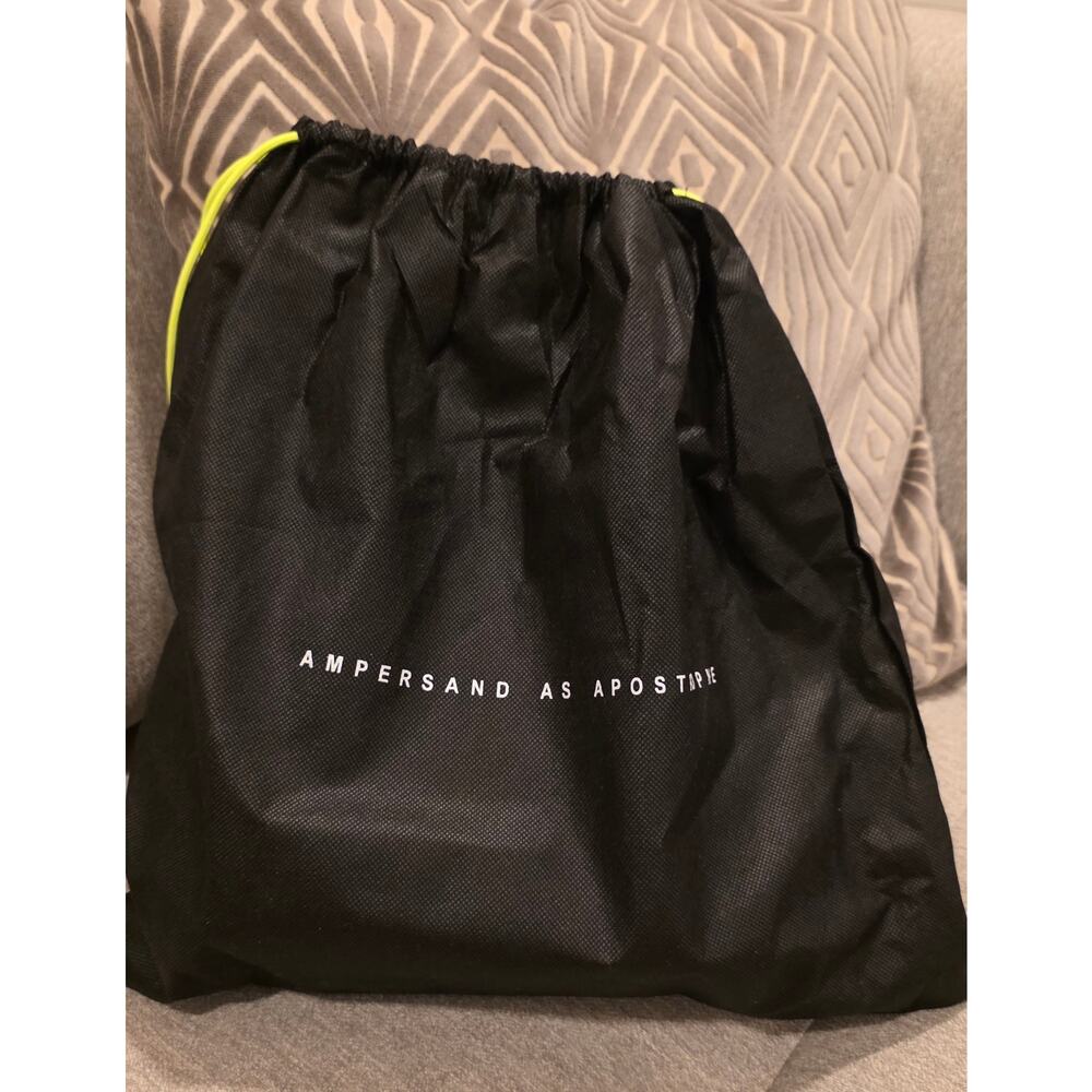 Ampersand as Apostrophe Half Tote in Neon Yellow NWT - Picture 7 of 8